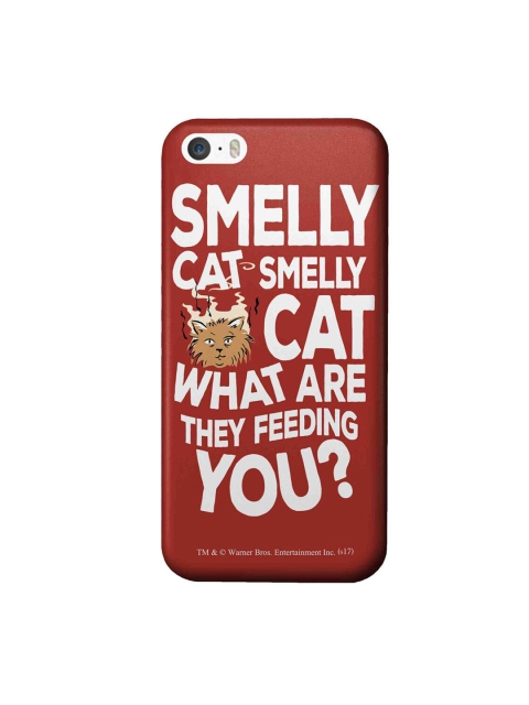 

CelfieDesign Red & White Friends Smelly Cat iPhone SE Slim Back Case