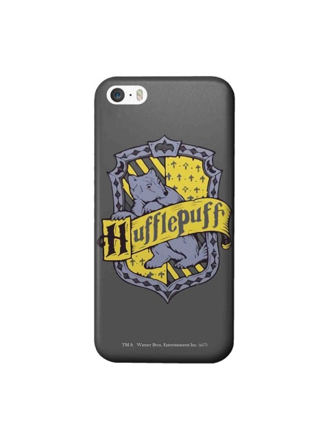 

CelfieDesign Grey & Yellow Crest Hufflepuff Printed iPhone SE Slim Back Case