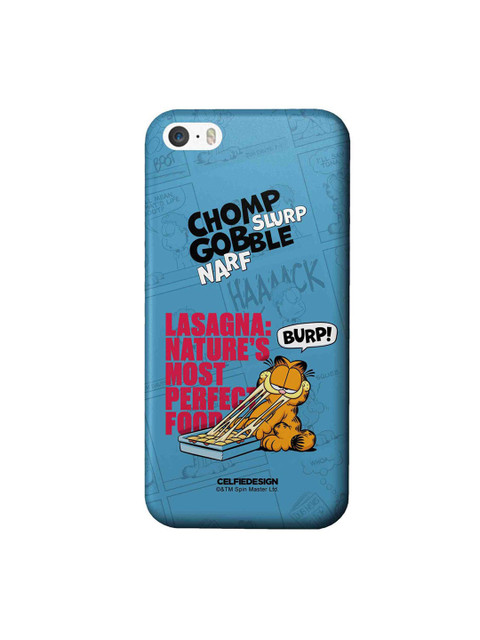 

CelfieDesign Blue & Pink Perfect Food Garfield Cartoon Characters iPhone SE Slim Back Case