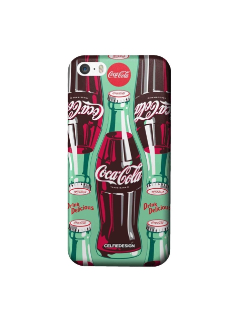 

CelfieDesign Green & Maroon Relive Happiness iPhone SE Slim Back Case