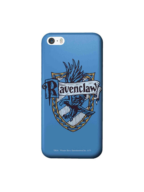 

CelfieDesign Blue & Black Crest Ravenclaw Conversational Printed iPhone SE Slim Back Case