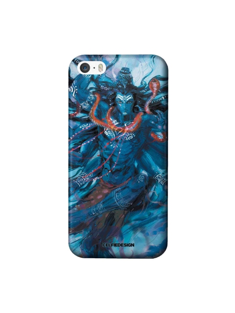 

CelfieDesign Blue & Red Shiva Tandav iPhone SE Slim Back Case