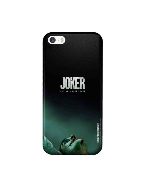

CelfieDesign Black & Green Rise Of The Joker iPhone SE Slim Back Case