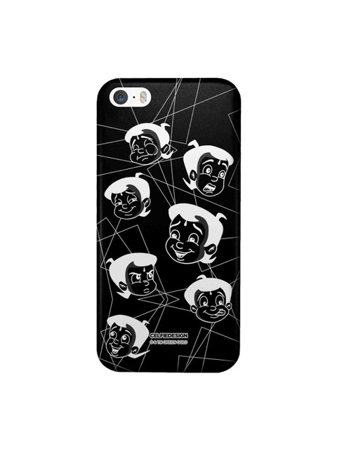 

CelfieDesign Black Moods Of Bheem iPhone SE Slim Back Case