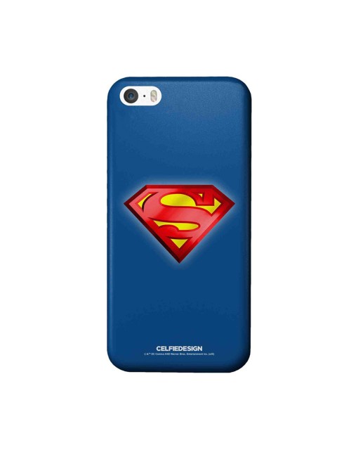 

CelfieDesign Blue & Red Logo Superman iPhone SE Slim Back Case