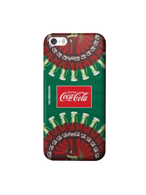 

CelfieDesign Green & Red Drink Coke Printed iPhone SE Slim Back Case