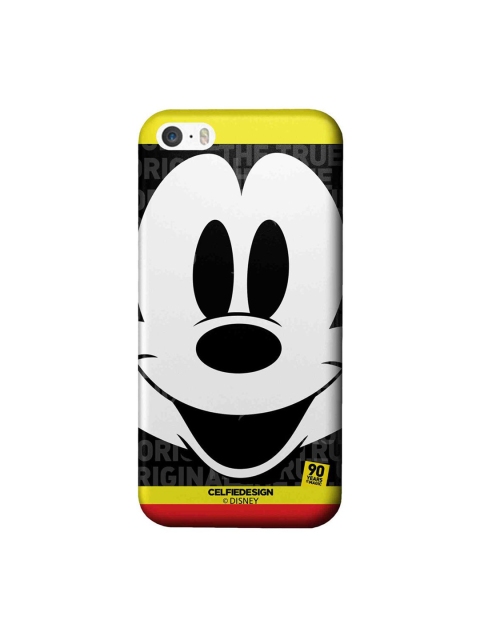 

CelfieDesign White & Black Mickey Original iPhone SE Slim Back Case