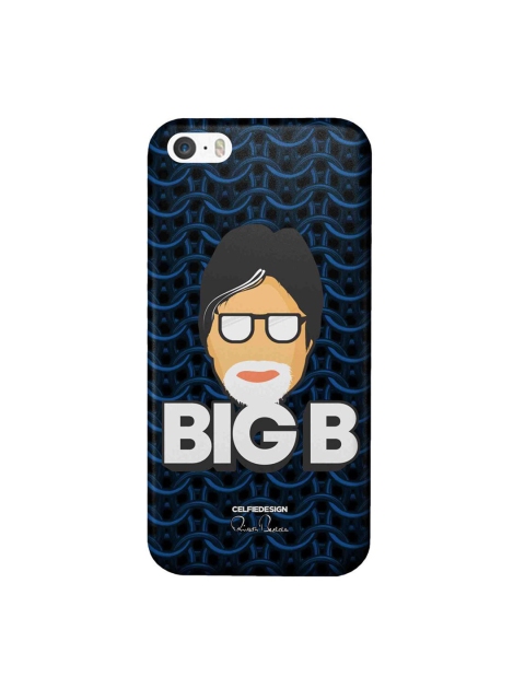 

CelfieDesign Blue & White Big B Forever Typography Printed iphone SE Slim Back Case