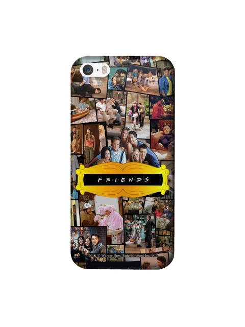

CelfieDesign Multi-Coloured F.R.I.E.N.D.S Collage iPhone SE Slim Back Case