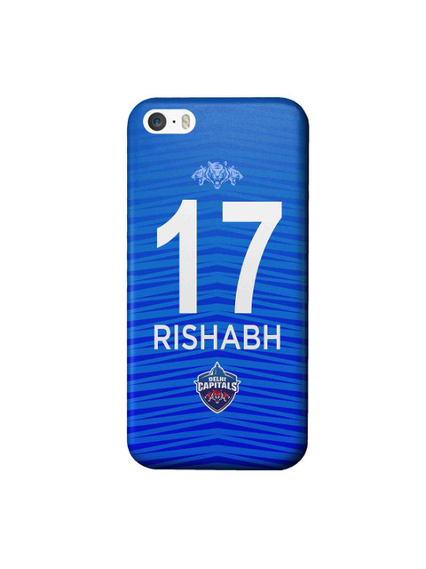 

CelfieDesign Blue & White Delhi Capitals Gear Up iPhone SE Slim Back Case