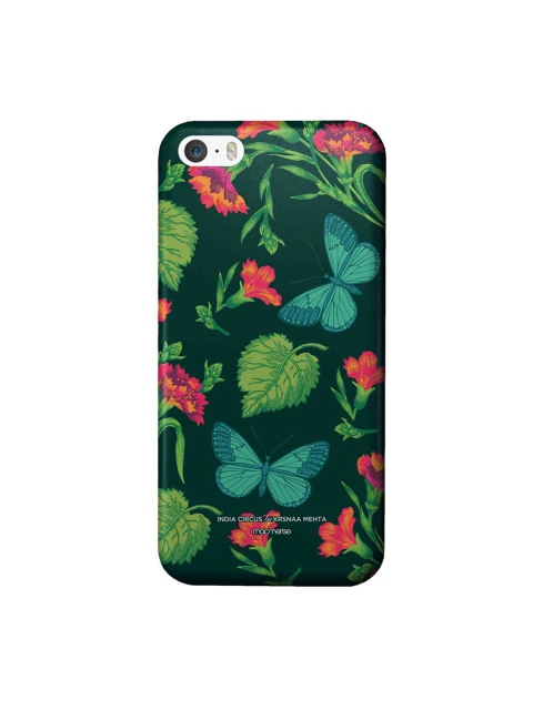 

CelfieDesign Green & Pink Butterfly Effect iPhone SE Slim Back Case