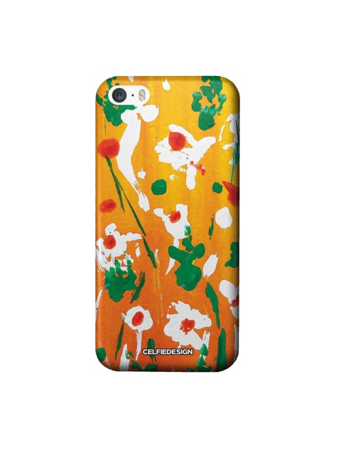 

CelfieDesign Yellow & White Blooming Yellow iphone SE Back Case