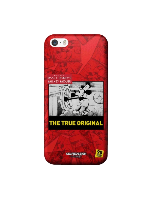 

CelfieDesign Red Mickey Portrait Mode iPhone SE Slim Back Case