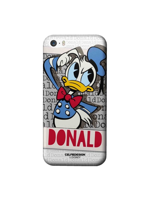 

CelfieDesign White & Blue Hello Mr Donald iPhone SE Slim Back Case