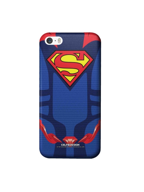 

CelfieDesign Blue & Red Suit up Superman iPhone SE Slim Back Case