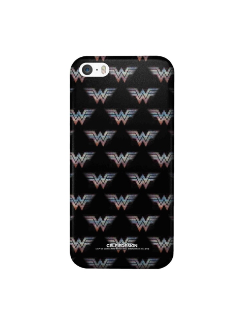 

CelfieDesign Black & Blue Wonder Woman 1984 Black iPhone SE Slim Back Case