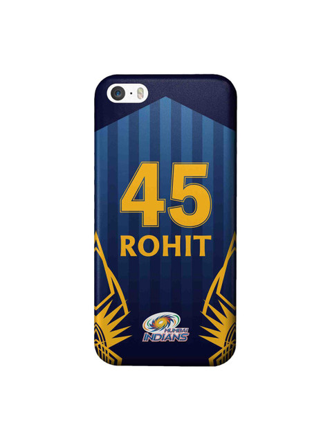 

CelfieDesign Blue & Mustard Yellow Mumbai Indians Gear Up iPhone SE Slim Back Case
