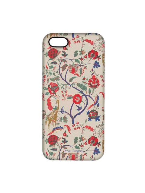 

CelfieDesign Cream Payal Singhal Floral & Giraffe Print iPhone SE Back Case