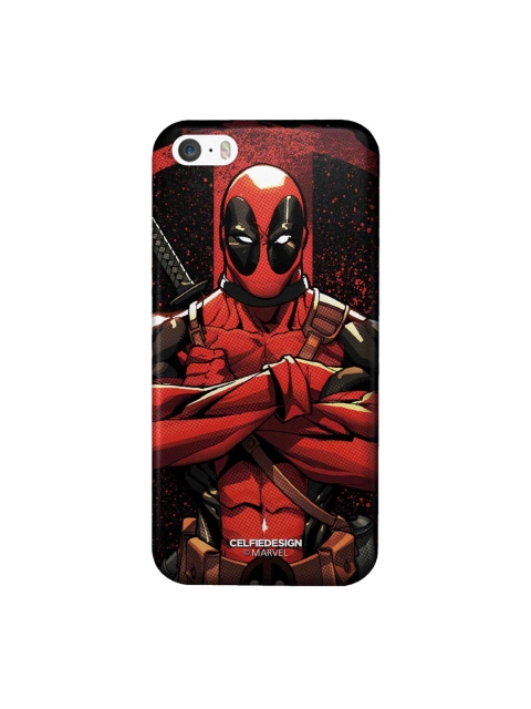 

CelfieDesign Multi-Coloured Deadpool Stance iPhone SE Back Case