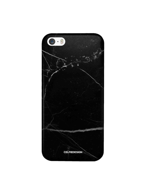 

CelfieDesign Black Marble Noir Belge iPhone SE Back Case