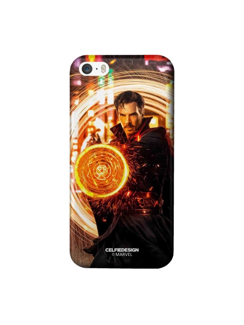 

CelfieDesign Multi-Coloured Dr Strange Opening Portal iPhone SE Slim Back Case