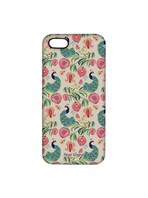 

CelfieDesign Beige & Pink Graphic Printed iphone SE Back Case