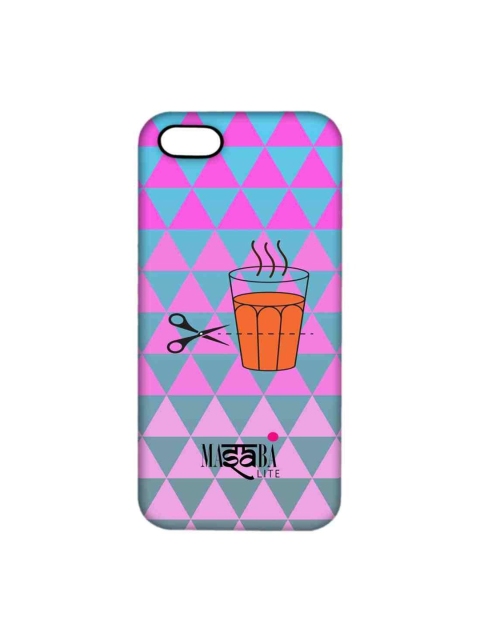 

CelfieDesign Violet & Blue Masaba Cutting Chai iPhone SE Slim Back Case