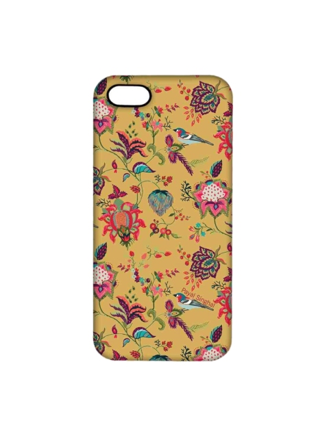 

CelfieDesign Mustard Yellow Payal Singhal Chidiya iPhone SE Slim Back Case
