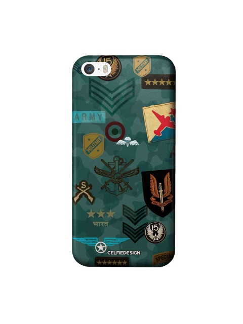 

CelfieDesign Multicolored Printed Roger That iPhone SE Slim Back Case, Multi