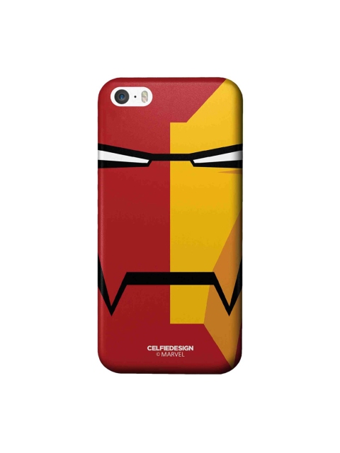 

CelfieDesign Red & Yellow Iron Man Plastic iPhone SE Slim Back Case