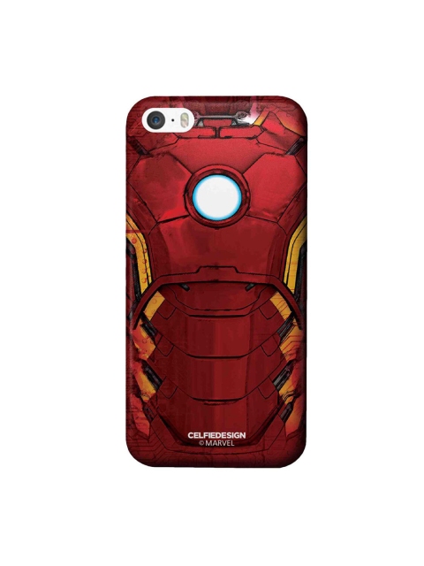 

CelfieDesign Red & Yellow Printed Suit of Armour iPhone SE Slim Back Case