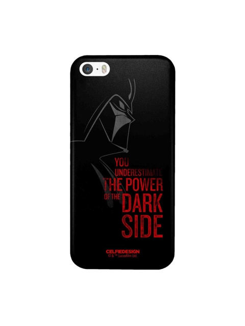 

CelfieDesign Black & Red The Dark Side iPhone SE Slim Back Case