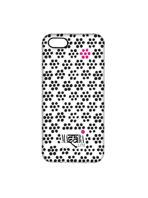 

CelfieDesign Multi-Coloured Masaba Boondi Print iPhone SE Slim Back Case