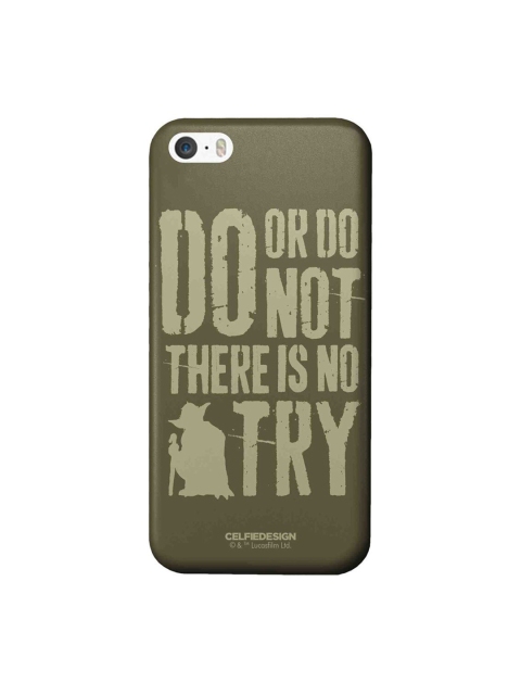 

CelfieDesign Green Yoda Theory Plastic iPhone SE Slim Back Case