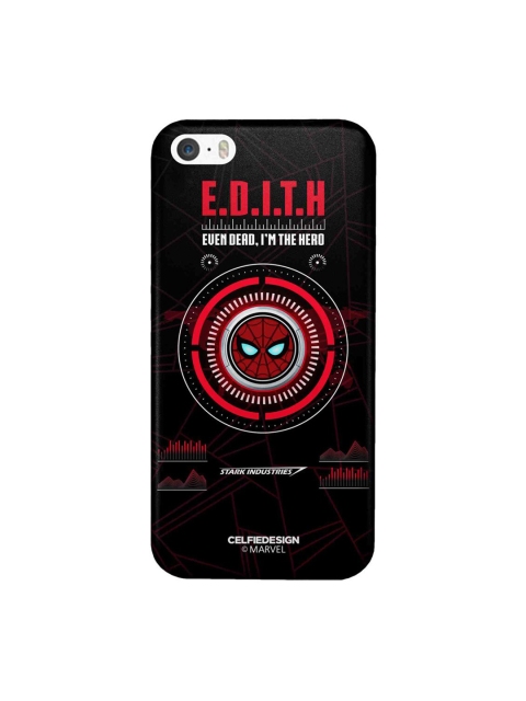 

CelfieDesign Multi-Coloured Hello Edith iPhone SE Slim Back Case