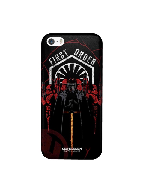 

CelfieDesign Black & Red First Order iPhone SE Slim Back Case