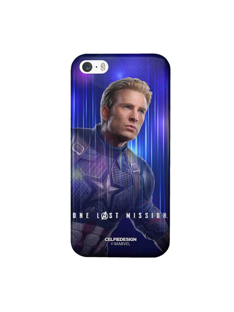 

CelfieDesign Blue One Last Mission iPhone SE Back Case