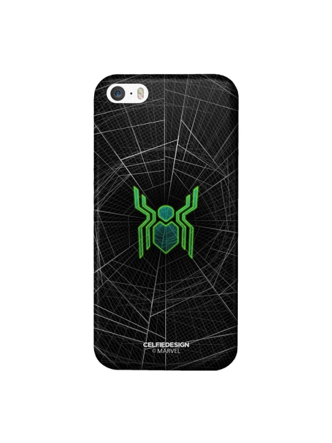 

CelfieDesign Multicolored Spiderman Logo Web Plastic iPhone SE Slim Back Case, Multi