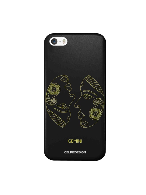 

CelfieDesign Multi-Coloured Gemini iPhone SE Slim Back Case