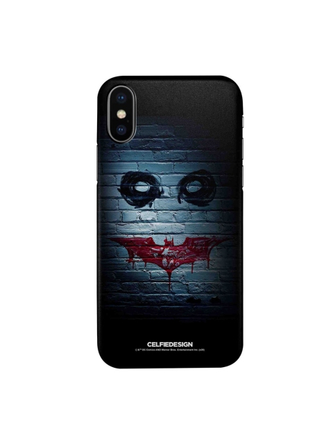 

CelfieDesign Multi-Coloured Bat Joker Graffiti iPhone X Slim Back Case