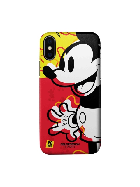 

CelfieDesign Multi-Coloured Mickey iPhone X Slim Back Case