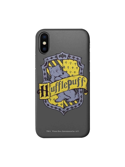 

CelfieDesign Multi-Coloured Crest Hufflepuff iPhone X Slim Back Case