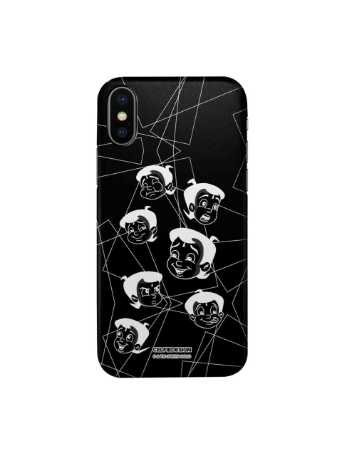 

CelfieDesign Black & White iPhone X Slim Back Case