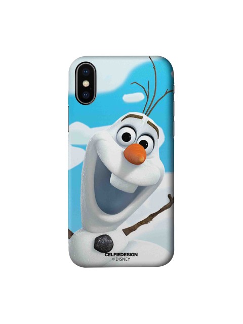 

CelfieDesign Blue & White Oh Olaf iphone X Back Case