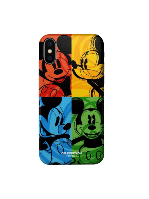 

CelfieDesign Red & Yellow Shades of Mickey iPhone X Back Case