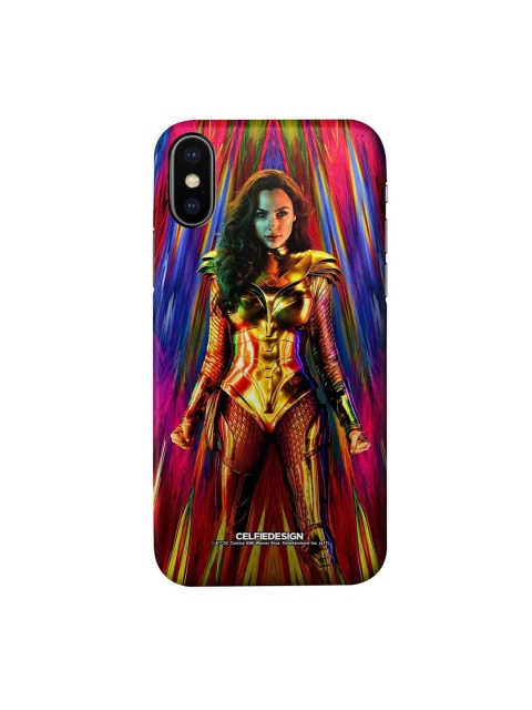 

CelfieDesign Pink & Blue Vigorous Wonder Woman iPhone X Slim Back Case