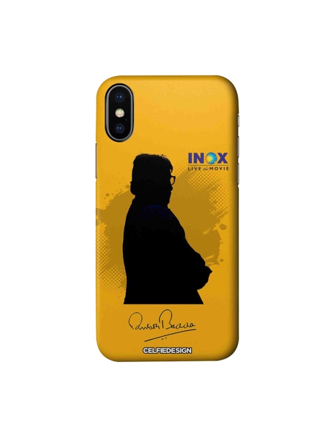 

CelfieDesign Yellow & Black InoxBB Plastic iPhone X Slim Back Case