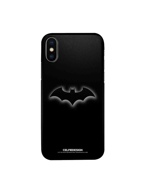 

CelfieDesign Black & White Logo Batman Plastic iPhone X Slim Back Case