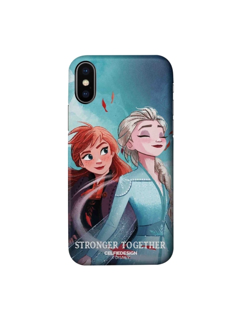 

CelfieDesign Blue & Red Snow Queen iPhone X Slim Back Case