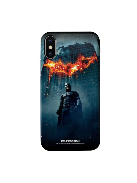 

CelfieDesign Blue & Orange iPhone X Slim Back Case
